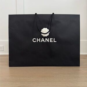Chanel Black Shopping Bag